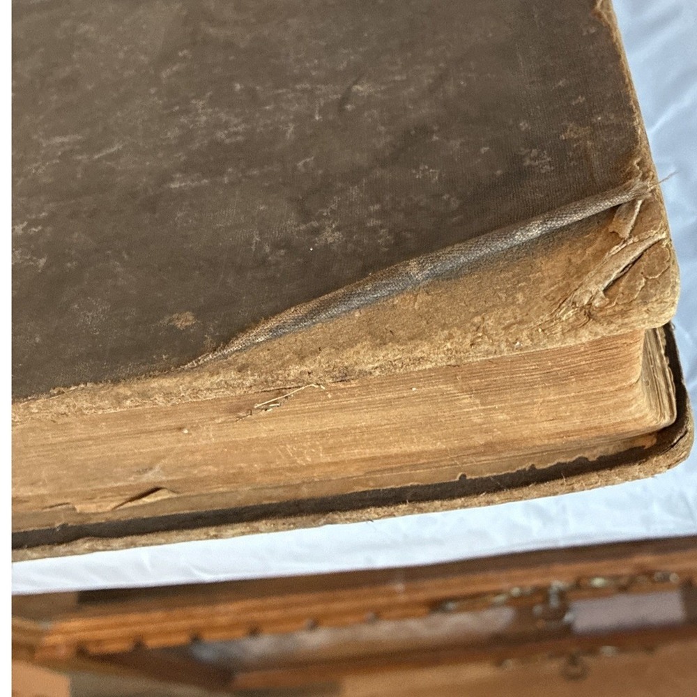 Antique 1892 Holy Bible By T.J. Gattis And Son, Durham, North Carolina - Picture 6 of 16
